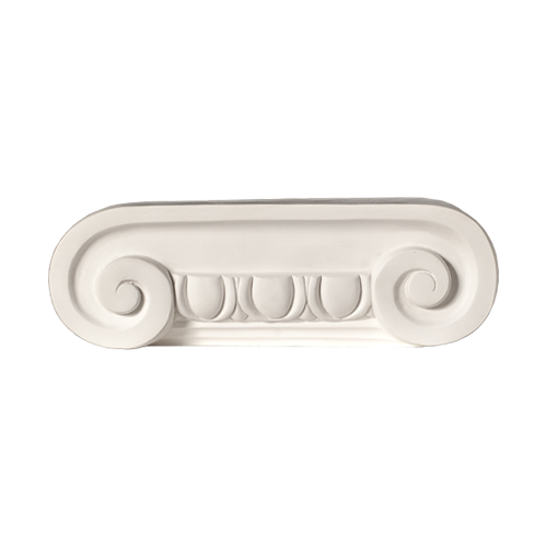 Gypsum pilaster head IONIC 14 - 23x7x5.5cm