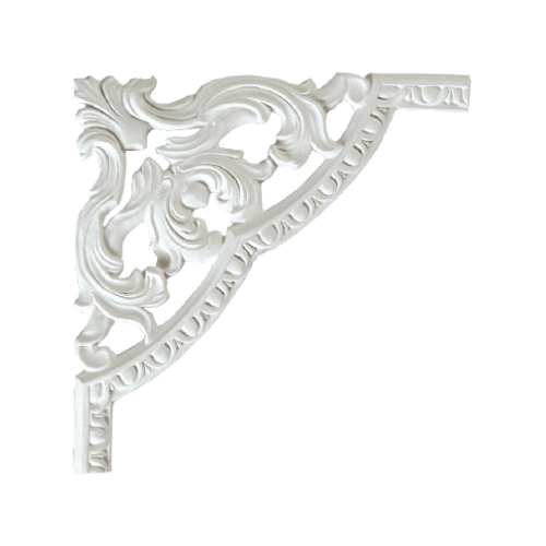 Decorative corner element 26,5x26,5cm