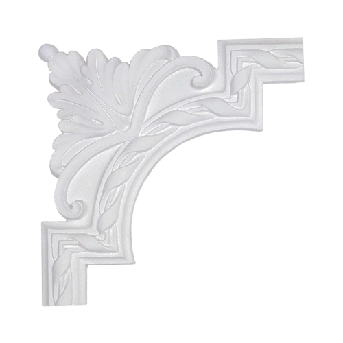 Decorative corner element 23x23cm