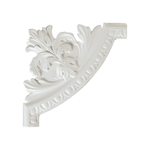 Decorative corner element 19x19cm