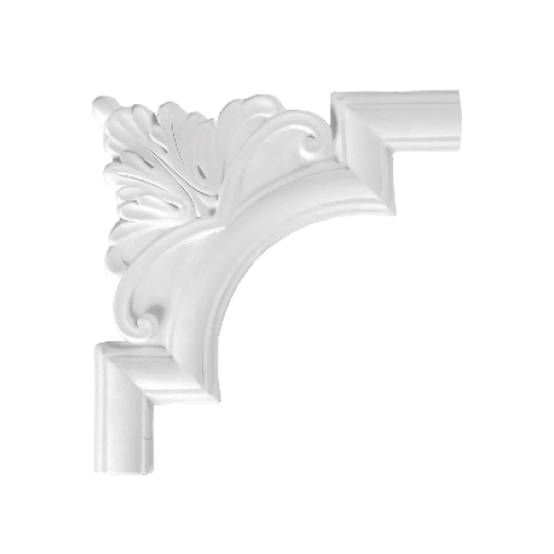 Decorative corner element 23x23cm