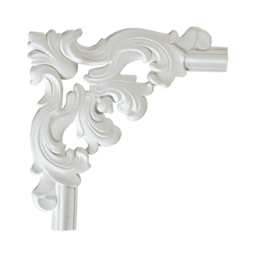 Decorative corner element 23,5x23,5cm