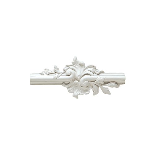 Plaster decorative connecting element 25x11.5cm