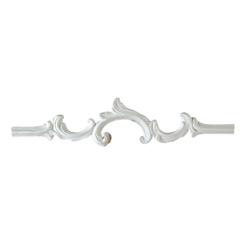 Plaster decorative connecting element 44.2x9.5cm