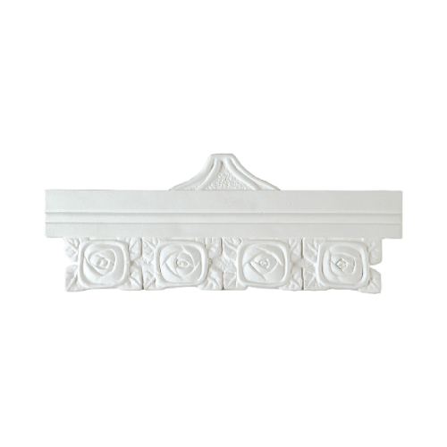 Plaster decorative connecting element 39.2x15.4cm