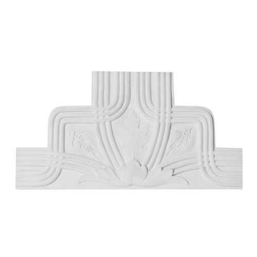 Plaster decorative connecting element 50x26cm